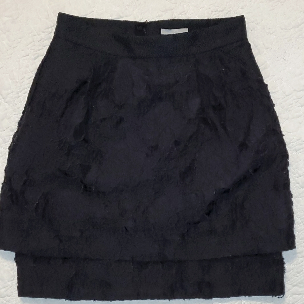 Black H&M high waist mini